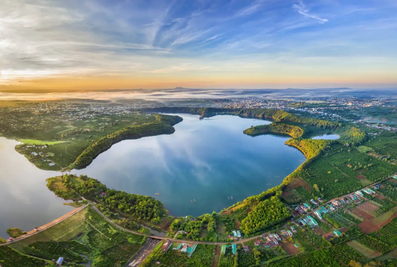 Pleiku, capitale de la province de Gia Lai - Haut plateaux Vietnam